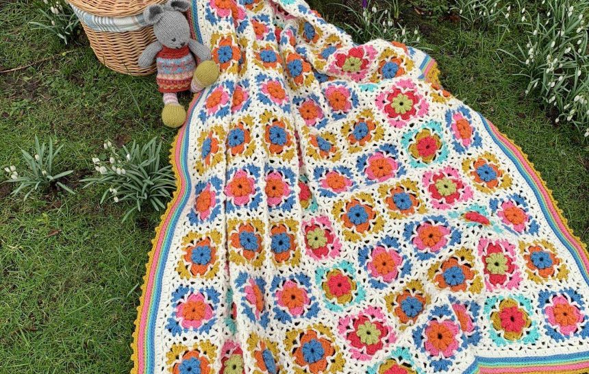Peerie Blooms Blanket